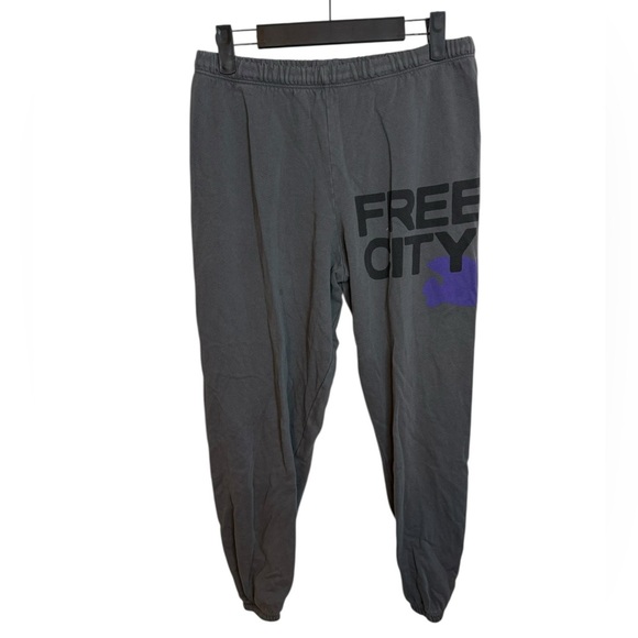 Freecity Charcoal Gray Sweatpants - Picture 1 of 5